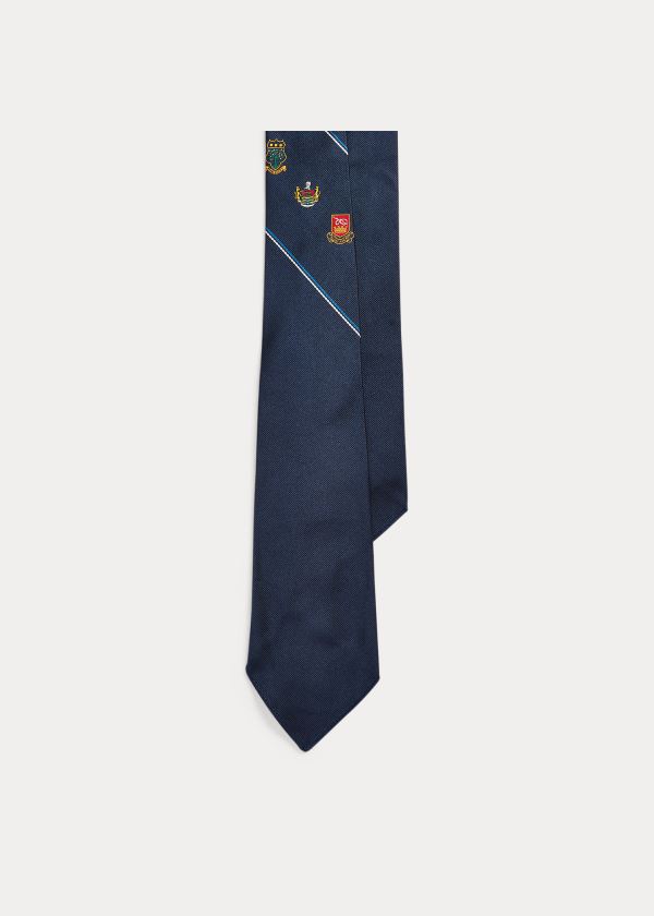 Laços Polo Ralph Lauren Crest Silk Club Homem 53148-MPRW